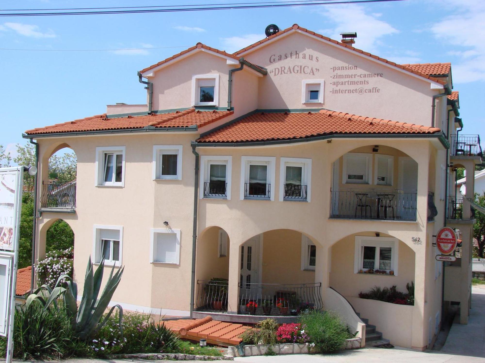Pansion Dragica Apartment Раб Екстериор снимка
